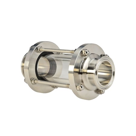 Wayland 2in CLAMP-END IN-LINE SIGHT GLASS - PYREX - EPDM -316L W654BMP-E-2